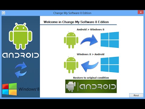change my software android installer for apple ios